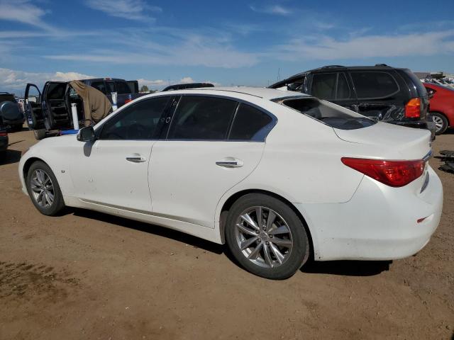 JN1BV7AP6EM678043 - 2014 INFINITI Q50 BASE WHITE photo 2