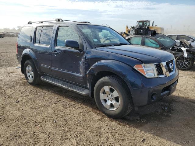 5N1AR18WX6C629907 - 2006 NISSAN PATHFINDER LE Կապույտ լուսանկար 4