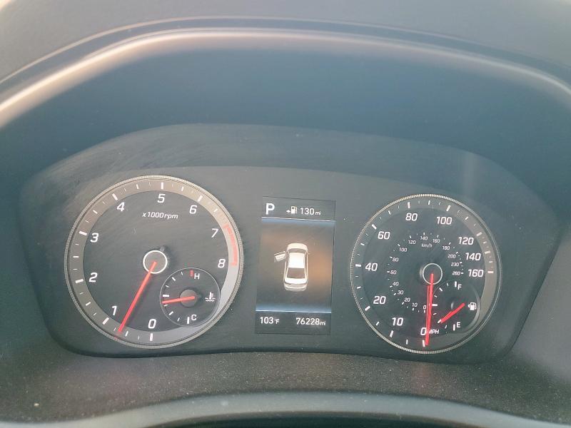 5NPE34AF8JH631025 - 2018 HYUNDAI SONATA SPORT Graphit Foto 9