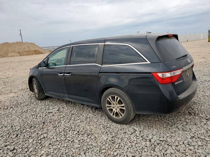 5FNRL5H67BB084732 - 2011 HONDA ODYSSEY EXL Սև լուսանկար 2