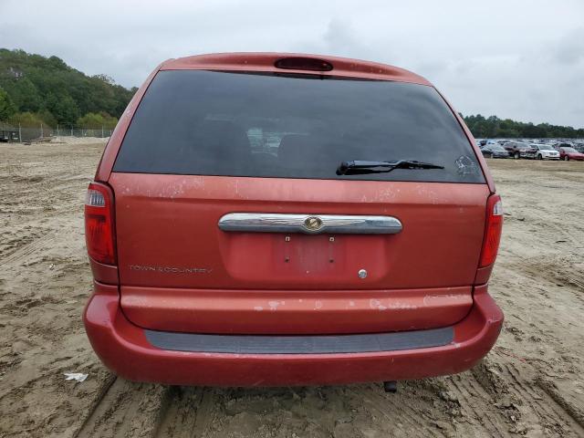 1C4GP45R35B390158 - 2005 CHRYSLER TOWN & COU Qırmızı foto 6