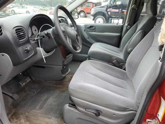 1C4GP45R35B390158 - 2005 CHRYSLER TOWN & COU Qırmızı foto 7