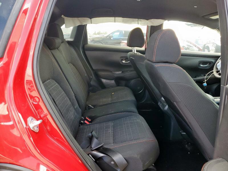 3CZRZ1H54SM749042 - 2025 HONDA HR-V SPORT RED photo 11