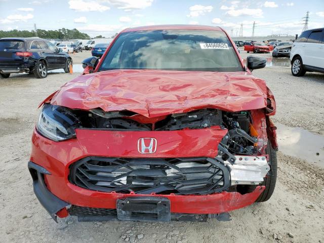 3CZRZ1H54SM749042 - 2025 HONDA HR-V SPORT RED photo 5