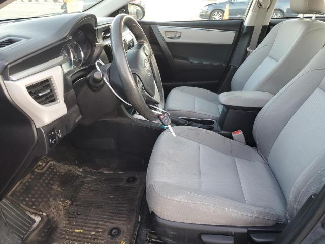 2T1BURHEXGC721024 - 2016 TOYOTA COROLLA L BLACK photo 7