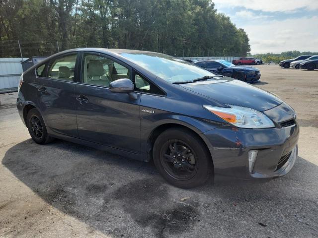 JTDKN3DU7F1924494 - 2015 TOYOTA PRIUS GRAY photo 4