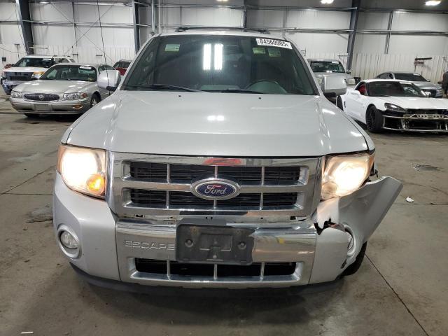 1FMCU9EG1AKB12710 - 2010 FORD ESCAPE LIMITED ვერცხლისფერი ფოტო 5