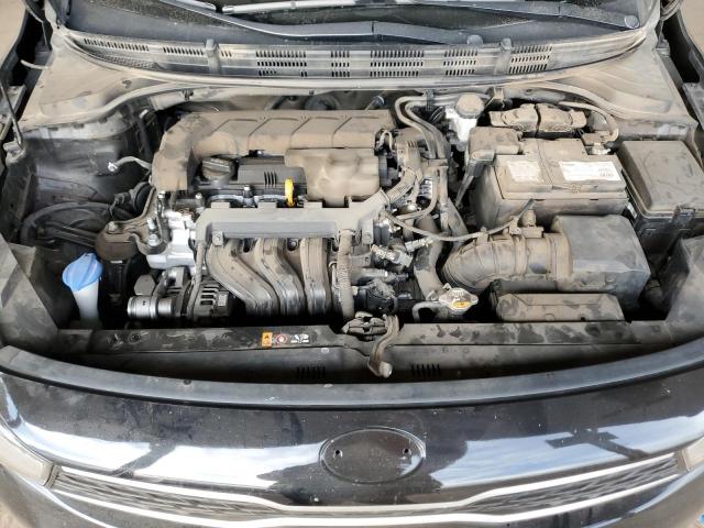 3KPA25AD8LE318649 - 2020 KIA RIO LX BLACK photo 11