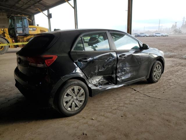 3KPA25AD8LE318649 - 2020 KIA RIO LX BLACK photo 3