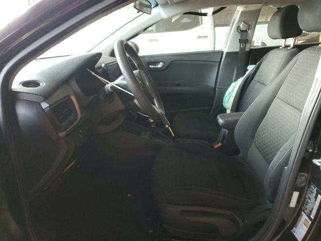 3KPA25AD8LE318649 - 2020 KIA RIO LX BLACK photo 7
