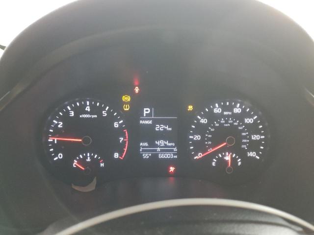 3KPA25AD8LE318649 - 2020 KIA RIO LX BLACK photo 9