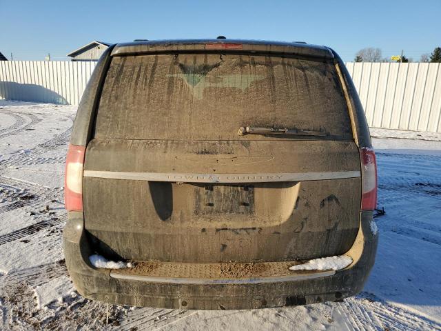 2C4RC1CG0CR301343 - 2012 CHRYSLER TOWN & COU TOURING L BLACK photo 6