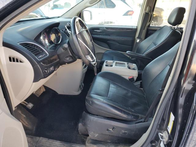 2C4RC1CG0CR301343 - 2012 CHRYSLER TOWN & COU TOURING L BLACK photo 7