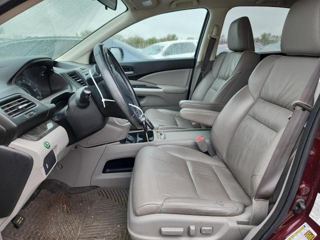 5J6RM4H78DL079209 - 2013 HONDA CR-V EXL მუქწითელი ფოტო 7