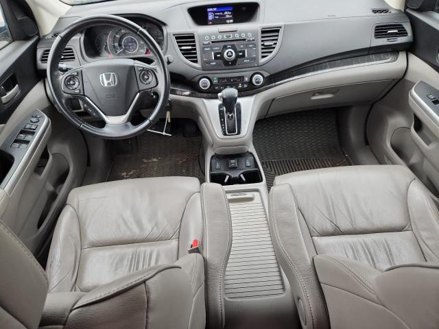 5J6RM4H78DL079209 - 2013 HONDA CR-V EXL მუქწითელი ფოტო 8