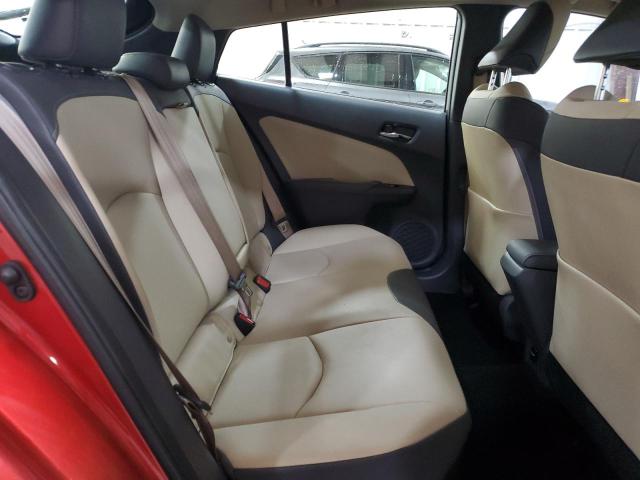 JTDKARFUXH3531639 - 2017 TOYOTA PRIUS წითელი ფოტო 10