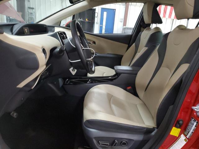 JTDKARFUXH3531639 - 2017 TOYOTA PRIUS წითელი ფოტო 7