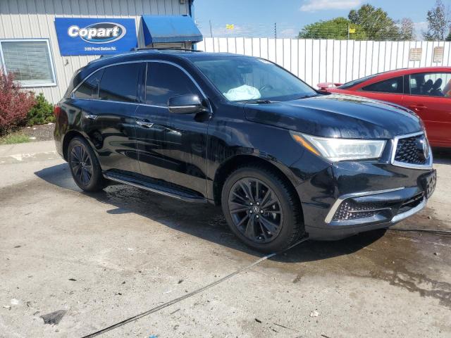 5J8YD4H58KL025214 - 2019 ACURA MDX TECHNOLOGY Чорний фото 4
