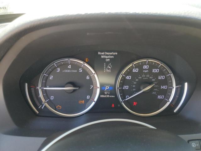 5J8YD4H58KL025214 - 2019 ACURA MDX TECHNOLOGY Чорний фото 9