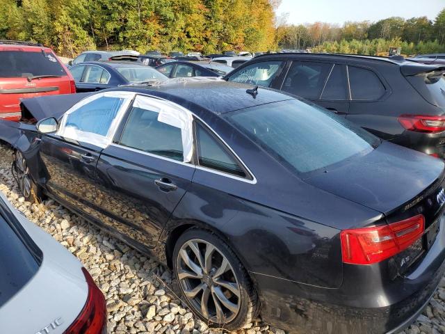 WAUHGAFC3EN078477 - 2014 AUDI A6 PRESTIGE CHARCOAL photo 2