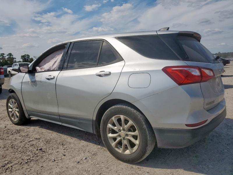 2GNAXSEV2K6266640 - 2019 CHEVROLET EQUINOX LS SILVER photo 2