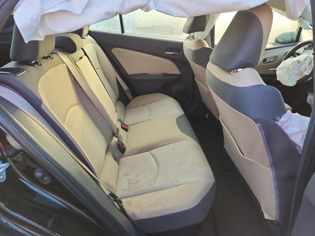 JTDKBRFU0H3546289 - 2017 TOYOTA PRIUS BLACK photo 10