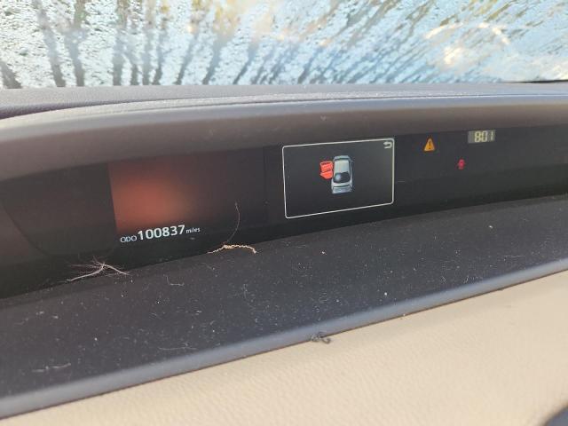 JTDKBRFU0H3546289 - 2017 TOYOTA PRIUS BLACK photo 9