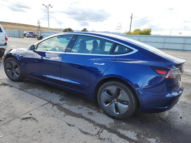 5YJ3E1EB4KF361508 - 2019 TESLA MODEL 3 Azul foto 2