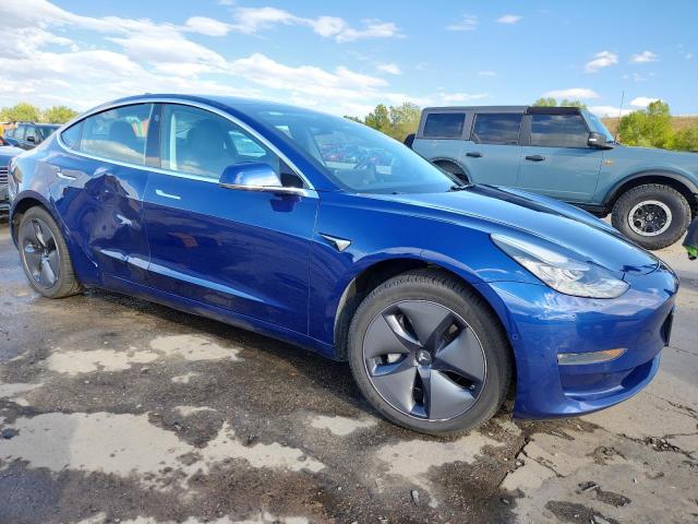 5YJ3E1EB4KF361508 - 2019 TESLA MODEL 3 Azul foto 4