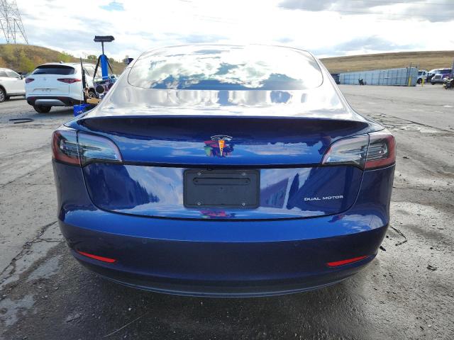 5YJ3E1EB4KF361508 - 2019 TESLA MODEL 3 Azul foto 6