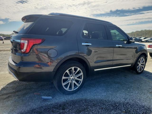 1FM5K7F87HGC37699 - 2017 FORD EXPLORER LIMITED Noir photo 3