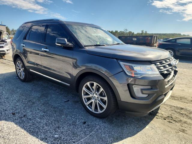 1FM5K7F87HGC37699 - 2017 FORD EXPLORER LIMITED Noir photo 4