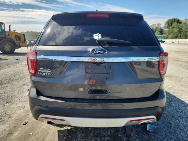 1FM5K7F87HGC37699 - 2017 FORD EXPLORER LIMITED Noir photo 6