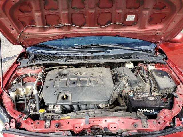 5YFBU4EE2DP147232 - 2013 TOYOTA COROLLA BASE Kırmızı fotoğraf 11