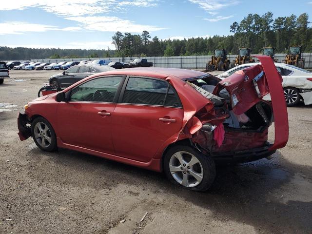 5YFBU4EE2DP147232 - 2013 TOYOTA COROLLA BASE Kırmızı fotoğraf 2