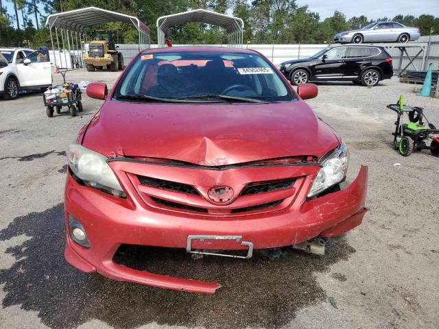 5YFBU4EE2DP147232 - 2013 TOYOTA COROLLA BASE Kırmızı fotoğraf 5