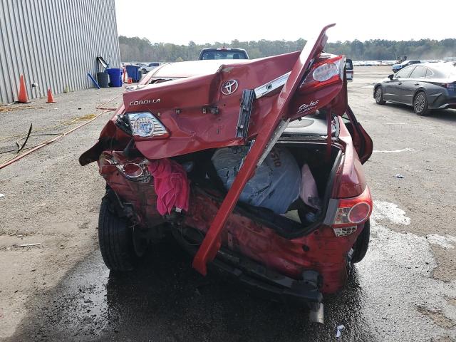 5YFBU4EE2DP147232 - 2013 TOYOTA COROLLA BASE Kırmızı fotoğraf 6