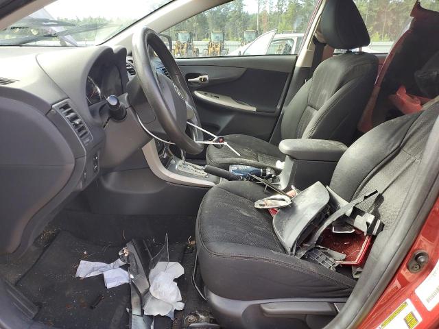 5YFBU4EE2DP147232 - 2013 TOYOTA COROLLA BASE Kırmızı fotoğraf 7