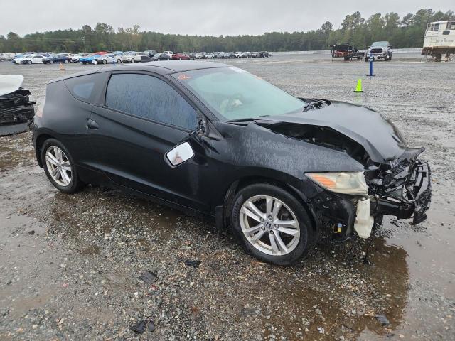 JHMZF1D64BS009638 - 2011 HONDA CR-Z EX BLACK photo 4