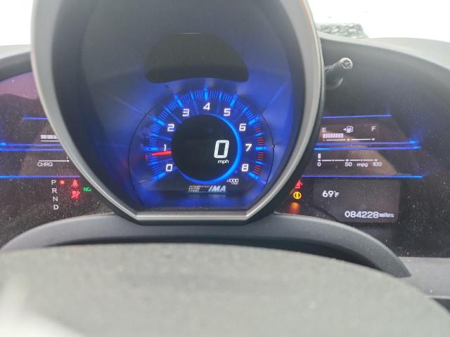 JHMZF1D64BS009638 - 2011 HONDA CR-Z EX BLACK photo 9