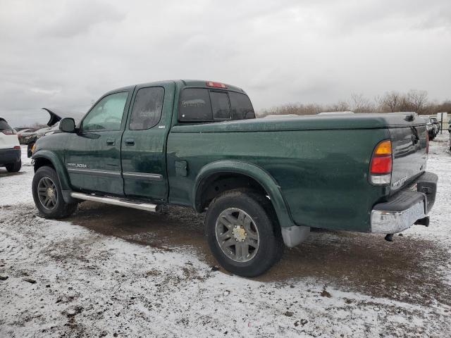 5TBBT44154S446540 - 2004 TOYOTA TUNDRA ACCESS CAB SR5 GREEN photo 2