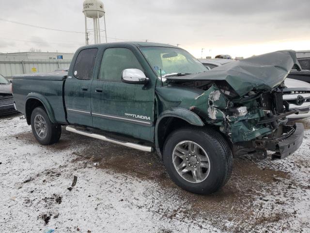 5TBBT44154S446540 - 2004 TOYOTA TUNDRA ACCESS CAB SR5 GREEN photo 4
