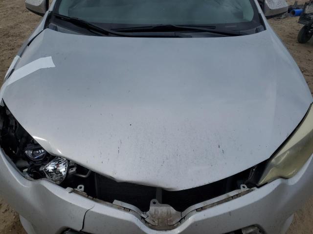 5YFBURHE4FP289495 - 2015 TOYOTA COROLLA L ვერცხლისფერი ფოტო 11