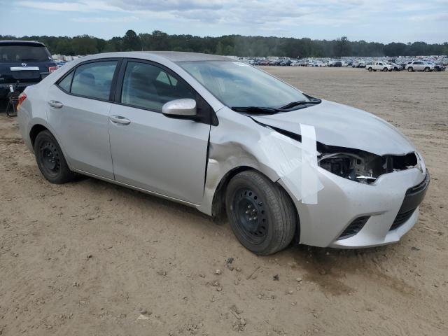 5YFBURHE4FP289495 - 2015 TOYOTA COROLLA L ვერცხლისფერი ფოტო 4