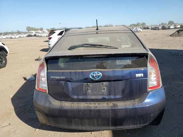 JTDKN3DU7E1774000 - 2014 TOYOTA PRIUS 蓝色 照片 6