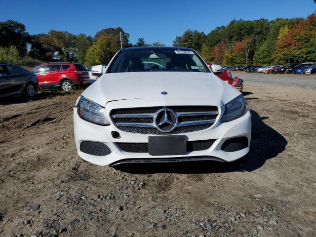 55SWF4KB2GU108581 - 2016 MERCEDES-BENZ C 300 4MATIC WHITE photo 5