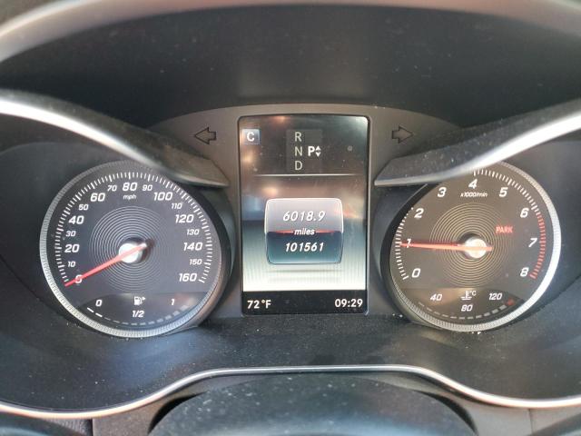 55SWF4KB2GU108581 - 2016 MERCEDES-BENZ C 300 4MATIC WHITE photo 9