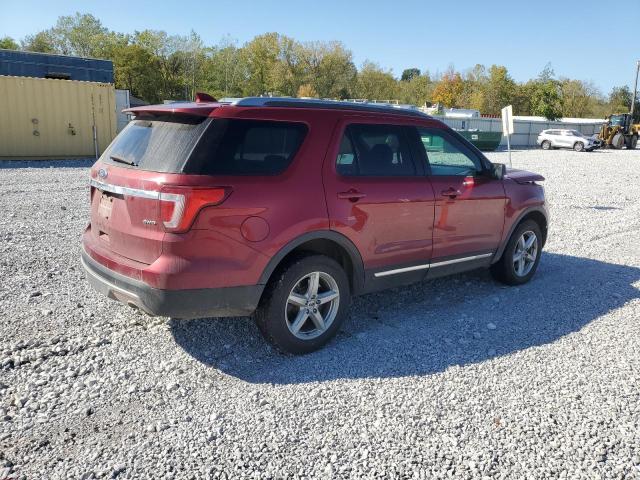 1FM5K8D82GGB50798 - 2016 FORD EXPLORER XLT Qırmızı foto 3