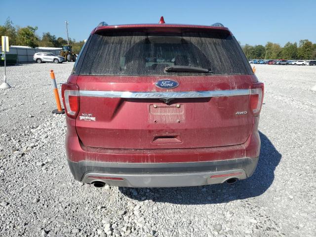 1FM5K8D82GGB50798 - 2016 FORD EXPLORER XLT Qırmızı foto 6