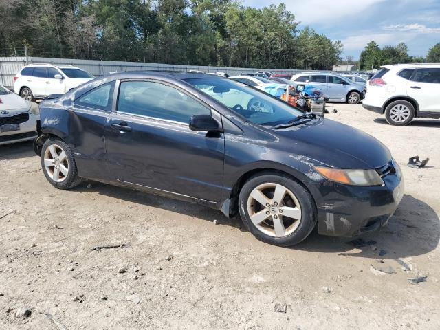 2HGFG12897H525032 - 2007 HONDA CIVIC EX BLACK photo 4